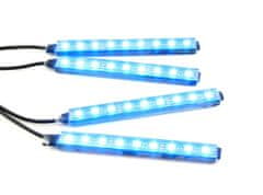 APT APT ZD65C LED pásek RGB 4X9 LED sada pro interiéry automobilů Bluetooth