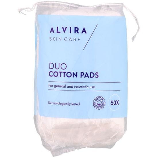 Alvira  Vatové tamponky Duo 50 ks