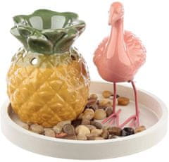 EDEN Eden Set aromalampa Ananas & Flamingo plameňák