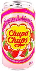 Chupa Chups Chupa Chups sparkling strawberry cream 345 ml