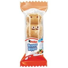 KINDER Kinder Happy Hippo Oplatka s mléčnou a lískooříškovou náplní 20,7g