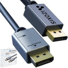 RS Izoxis 18930 Kabel DisplayPort Display DP-DP 60Hz 4K 2m, černý