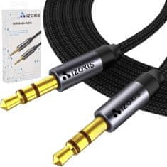 RS Izoxis 18931 Audio kabel 3.5mm Jack (M) to 3.5mm Jack (M) 1,75m černý