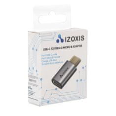 Izoxis 18934 OTG redukce z USB-C na Micro USB 2.0