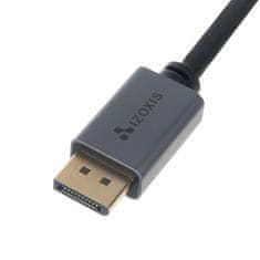 RS Izoxis 18930 Kabel DisplayPort Display DP-DP 60Hz 4K 2m, černý