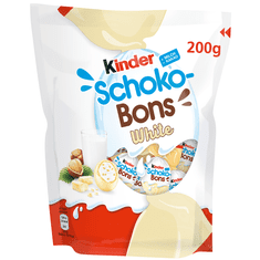 KINDER  Schoko-Bons White - čokoládové bonbony 200g