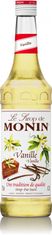 MONIN  Vanilla sirup vanilka 0,7 L