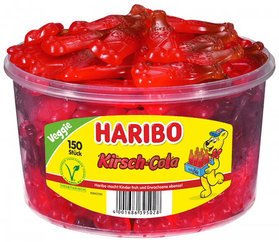 Haribo Kirsch-Cola želé bonbony 1350g