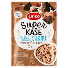 EMCO  Super kaše 2 druhy čokolády 55g