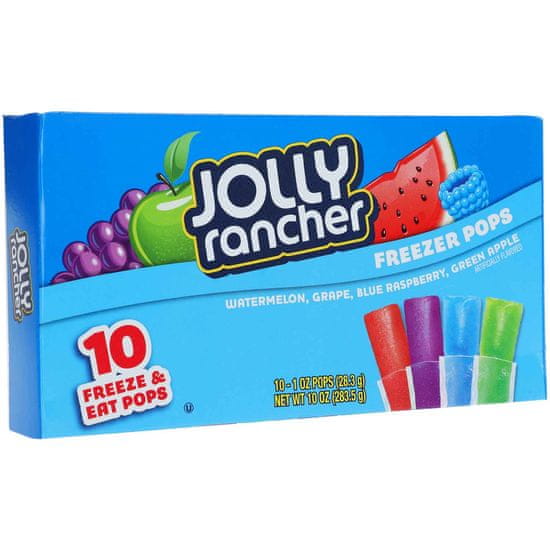 Jolly Rancher Jolly Rancher Freezer Pops vodové zmrzliny (10 x 28,3g)