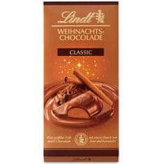 LINDT  Vánoční čokoláda Classic 100g