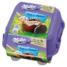 MILKA  E&S Oreo vajíčka s náplní 128g