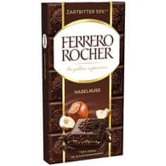 Ferrero  Rocher Hořká čokoláda s lískovými oříšky 90g