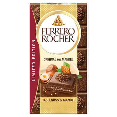 Ferrero  Rocher čokoláda s mandlemi 90g