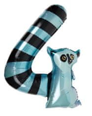 RS  Číslice ve tvaru zvířátka číslo 4 Lemur vysoká 90 cm