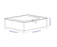 IKEA  Organizér na oblečení a povlečení 55x49x19 cm