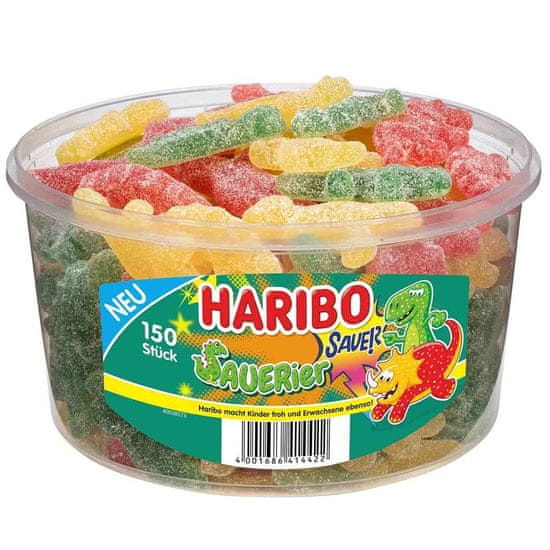 Haribo Sauerier - kyselé želé bonbony dinosauři 1350g