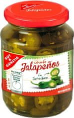 Gut & Gustig G&G Plátky jalapenos 340g