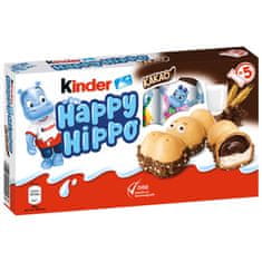 KINDER Ferrero Kinder Happy Hippo 5ks, 103,7g