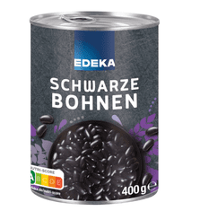 Edeka Edeka Černé fazole 400g