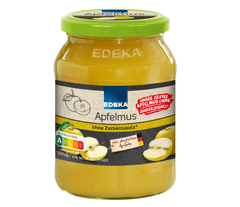 Edeka Edeka Jablečné pyré bez přidaného cukru 360g