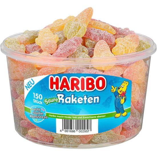 Haribo Saure Raketen - kyselé želé rakety 1200g