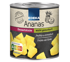 Edeka Edeka Ananasové dezertní kousky 567g