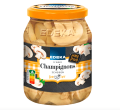 Edeka Edeka Žampiony krájené 330g