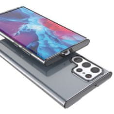 FORCELL Ultratenké TPU gelové pouzdro 0,5mm pro Samsung Galaxy S22 Ultra průhledný, 9145576239186