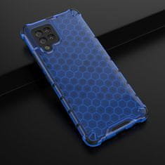 OEM Honeycomb pancéřové pouzdro se silikonovým rámem pro Samsung Galaxy A42 5G blue