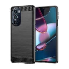 FORCELL Pouzdro Forcell Carbon Case Motorola Moto Edge 30 Pro , černá