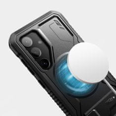 Tech-protect Kevlar MagSafe kryt na Samsung Galaxy S24, černý