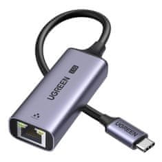 Ugreen CM648 síťový adaptér USB-C / RJ45 2.5G, šedý