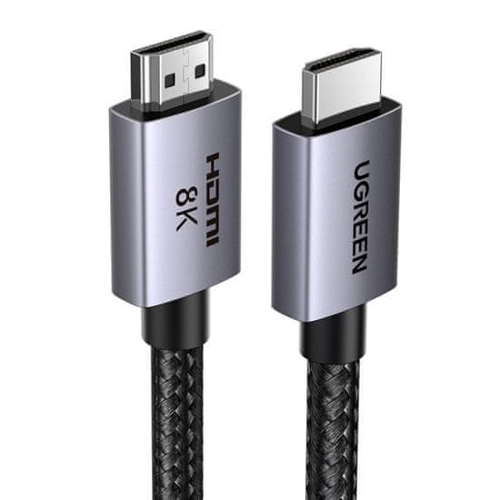 Ugreen HD171 kabel HDMI 2.1 8K 3m, šedý