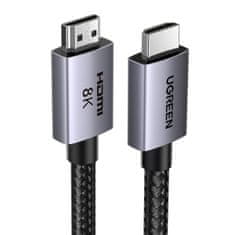 Ugreen HD171 kabel HDMI 2.1 8K 2m, šedý