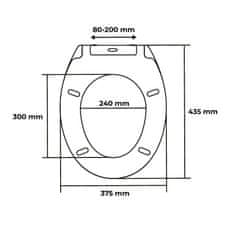 AWD  Duroplastové sedátko se zpomalovacím mechanismem AWD Interior Harmony 1391