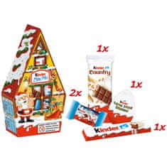 KINDER  Mini Mix Vánoční domeček 76g