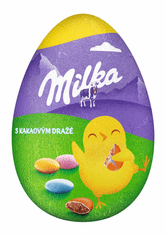 MILKA Milka Funny Eggs vajíčko s kakaovým dražé 50g