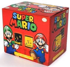 CurePink Proměňovací keramický hrnek Nintendo|Super Mario: Gold Coin Rush (objem 315 ml)