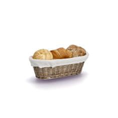 Zeller Proutěný košík na chléb, 49 x 14 x 10 cm barva béžová