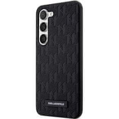 Karl Lagerfeld Originální kryt KARL LAGERFELD hardcase Saffiano Mono Metal Logo KLHCS24MSAKLHPK pro Samsung Galaxy S24 Plus , barva černá