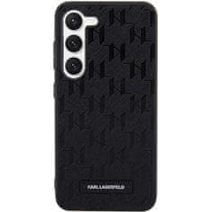 Karl Lagerfeld Originální kryt KARL LAGERFELD hardcase Saffiano Mono Metal Logo KLHCS24MSAKLHPK pro Samsung Galaxy S24 Plus , barva černá