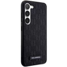 Karl Lagerfeld Originální kryt KARL LAGERFELD hardcase Saffiano Mono Metal Logo KLHCS24MSAKLHPK pro Samsung Galaxy S24 Plus , barva černá