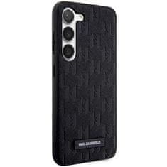 Karl Lagerfeld Originální kryt KARL LAGERFELD hardcase Saffiano Mono Metal Logo KLHCS24SSAKLHPK pro Samsung Galaxy S24 , barva černá