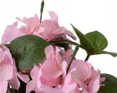 Kaemingk Hortenzie v květináči umělá dekorativní rostlina 1 ks 24x25 cm