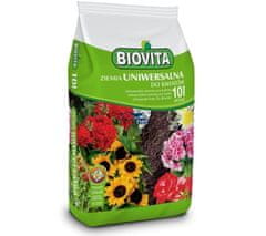 BioVita Univerzální zemina 5,5-6,5 pH pro květiny 10l