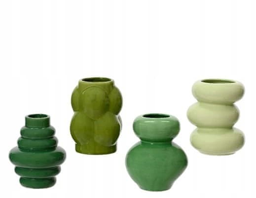 Kaemingk Dekorativní porcelánová váza 12x9,5x9,5 cm