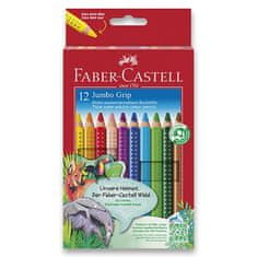 Faber-Castell Pastelky Colour Grip Jumbo 12 barev