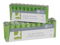 Q-Connect Alkal.baterie -1,5V,LR03,typ AAA,20 ks