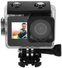 Rollei ActionCam D2Pro/ 8 MPix/ 4K 30fps/ 2x barevný displej/ USB-C